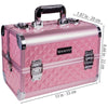 SHANY Fantasy Collection Makeup Train Case - Pink - PINK - ITEM# SH-C20-PK - Best seller in cosmetics MAKEUP TRAIN CASES category