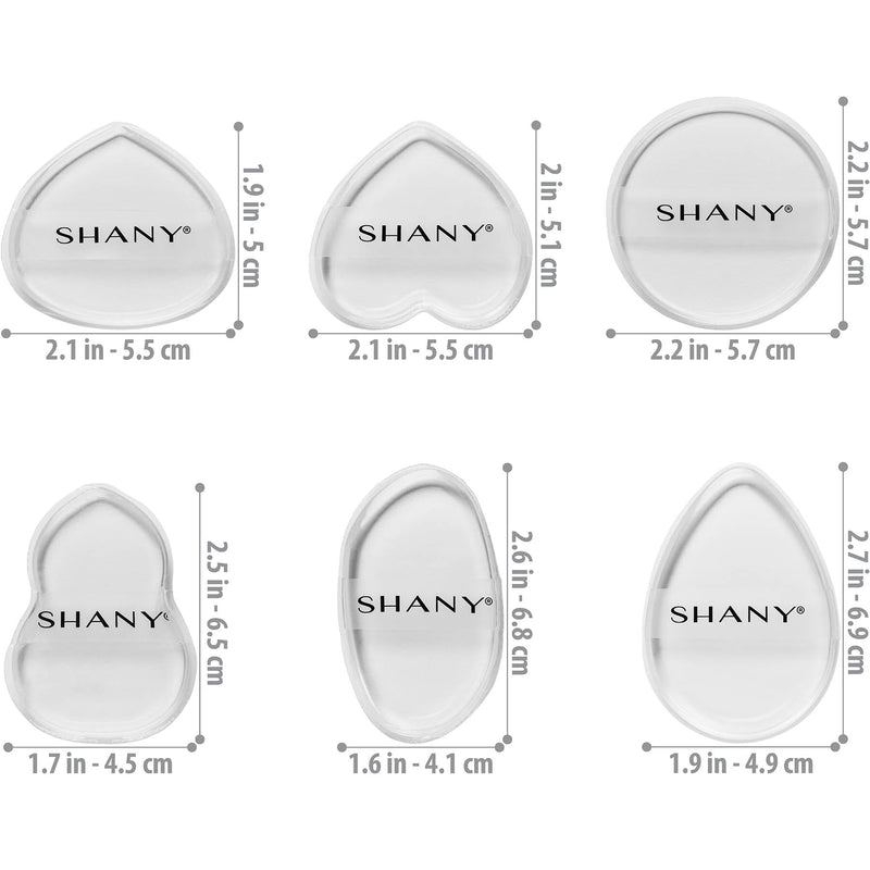 SHANY Stay Jelly Silicone Makeup Blender Sponge Set -  - ITEM# SH-BLENDER-03 - Best seller in cosmetics APPLICATORS category