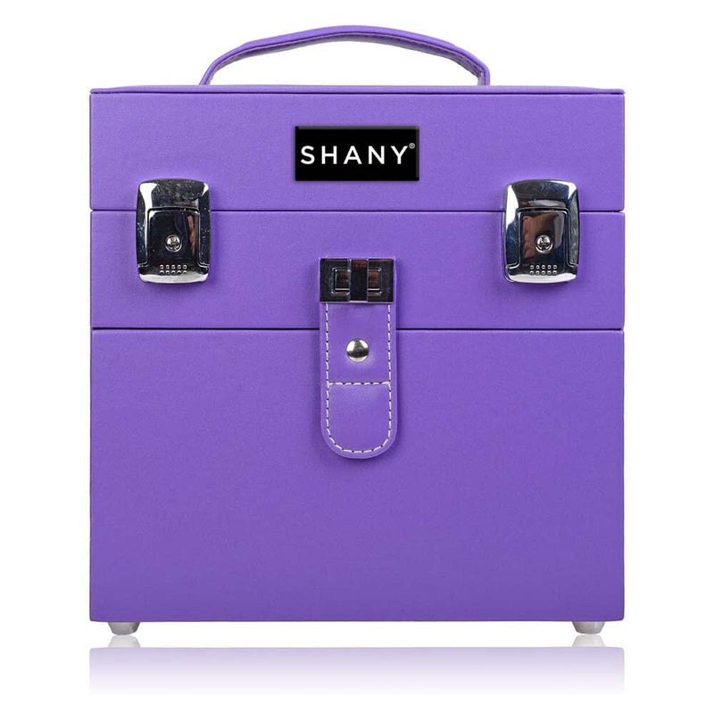 SHANY Color Matters - Makeup Travel Case Nail Accessories Organizer and Makeup Train Case - Makeup Storage Box - Violet Dynasty - SHOP VIOLET DYNASTY - MAKEUP TRAIN CASES - ITEM# SH-CC0024-PR