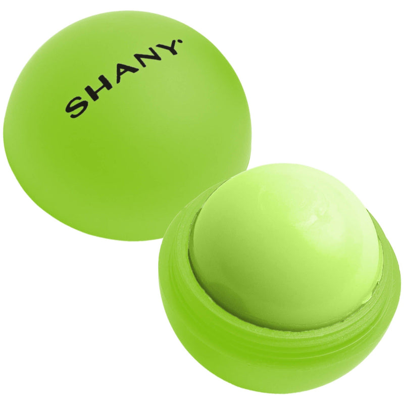 SHANY Lip Balm Sphere - Nourishing Hydrating Lip Balm Lip  Care Infused with Shea Butter and Moisturizing Oils to Soothe and Repair Dry and Cracked Lips - Green - SHOP GREEN - LIP BALM - ITEM# SH-LIPBALM-GR