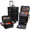 SHANY Soft Trolley Case with organizers  - Jet Black