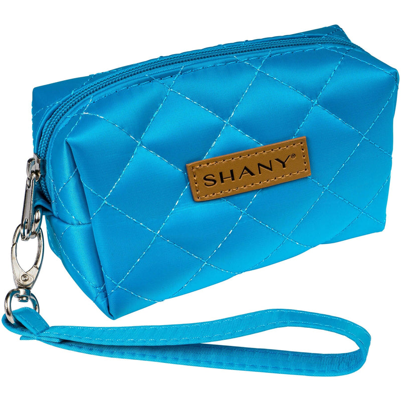 SHANY Limited Edition Travel Makeup Bag Cosmetics Tote Bag Make Up Organizer Women Purse for Toiletries, Ocean Blue - SHOP BLUE - TOTE BAGS - ITEM# SH-TOTEBAG-BL