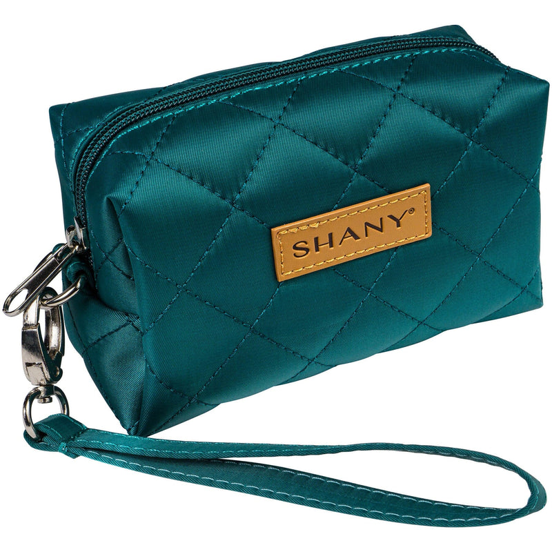SHANY Limited Edition Travel Makeup Bag Cosmetics Tote Bag Make Up Organizer Women Purse for Toiletries,  Turquoise - SHOP TURQUOISE - TOTE BAGS - ITEM# SH-TOTEBAG-TR