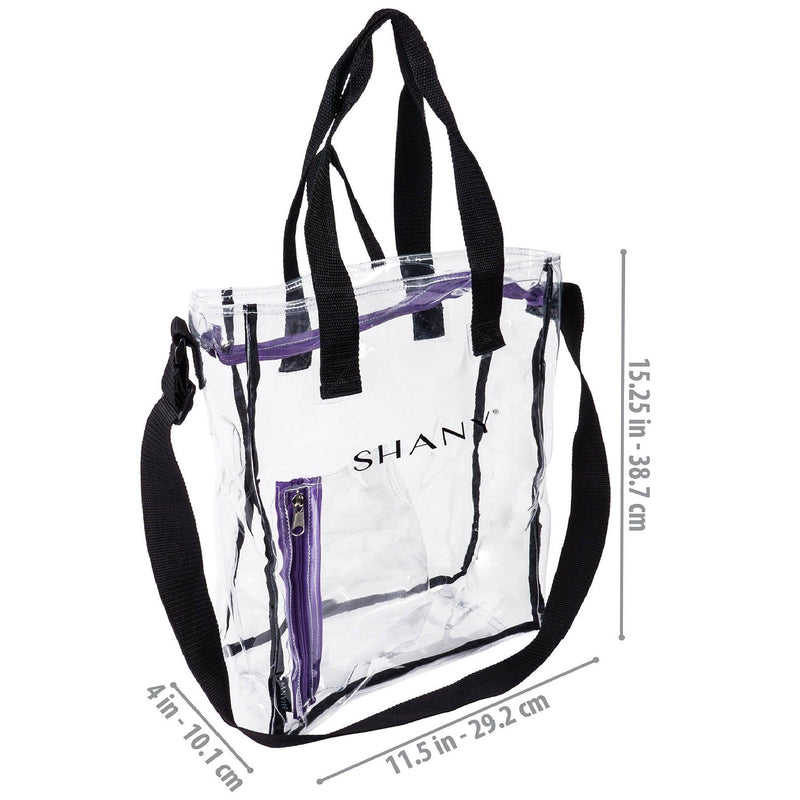 SHANY Clear Toiletry and Makeup Carry-On Bag -  - ITEM# SH-PC17-BK - Best seller in cosmetics TRAVEL BAGS category