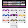 SHANY Eyelash extend - set of 10 assorted reusable eyelashes - Color Frenzy - SHOP MULTI-COLORED - BROWS & LASHES - ITEM# SH-LASH03