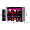 SHANY Slick & Shine Premium Lipstick Set -  - ITEM# SH0012LP - Best seller in cosmetics LIPSTICKS category