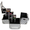 SHANY Fantasy Collection Makeup Train Case - Silver