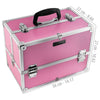 SHANY Essential Pro Makeup Train Case - Pink - PINK - ITEM# SH-C005-PK - Best seller in cosmetics MAKEUP TRAIN CASES category