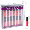 SHANY All That She Wants Multi Colored Lip Gloss Set -  - ITEM# SH-LPGL-SET2 - Best seller in cosmetics LIP SETS category