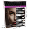 SHANY Black Artisan Easel Makeup Brush Set with Stand - BLACK - ITEM# SH-BR0018-BK - Best seller in cosmetics BRUSH SETS category