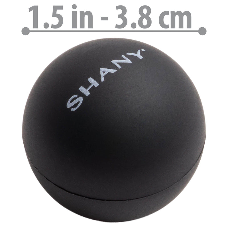 SHANY Lip Balm Sphere - Nourishing Shea Butter - Black - BLACK - ITEM# SH-LIPBALM-BK - Best seller in cosmetics LIP BALM category