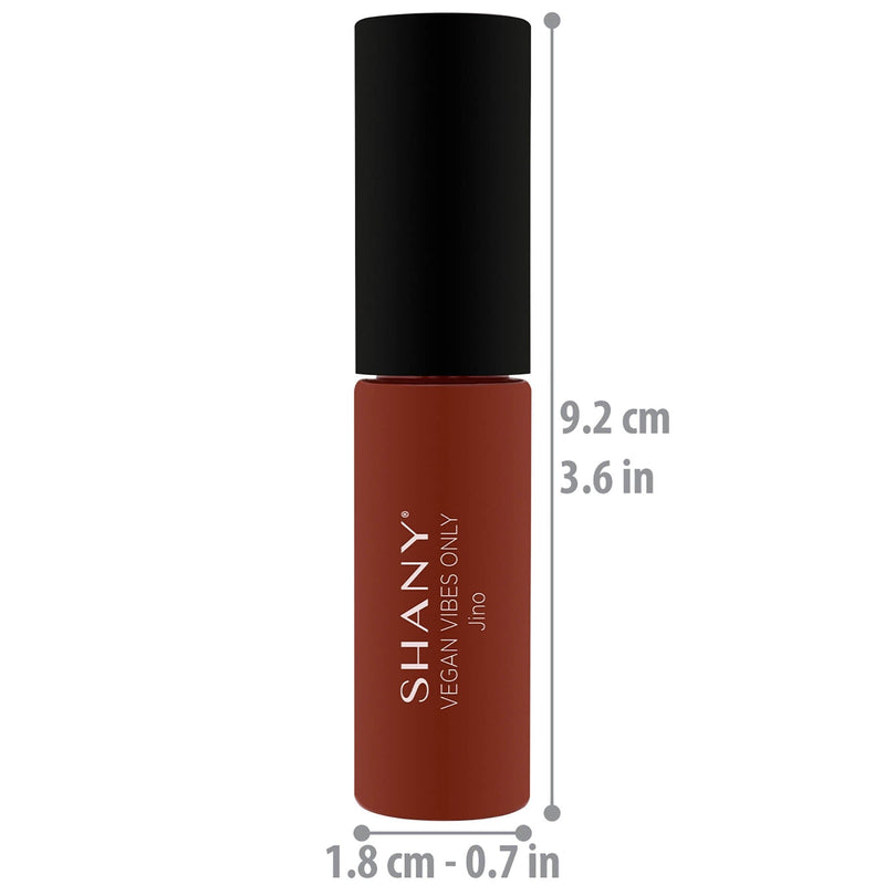 SHANY Vegan Vibes Liquid Lipstick Matte - JINO - JINO - ITEM# SH-0012LP-M12 - Best seller in cosmetics LIQUID LIPSTICK category