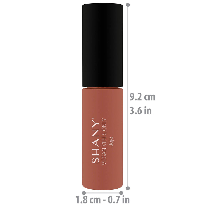 SHANY Vegan Vibes Liquid Lipstick Matte - JOJO - JOJO - ITEM# SH-0012LP-M19 - Best seller in cosmetics LIQUID LIPSTICK category