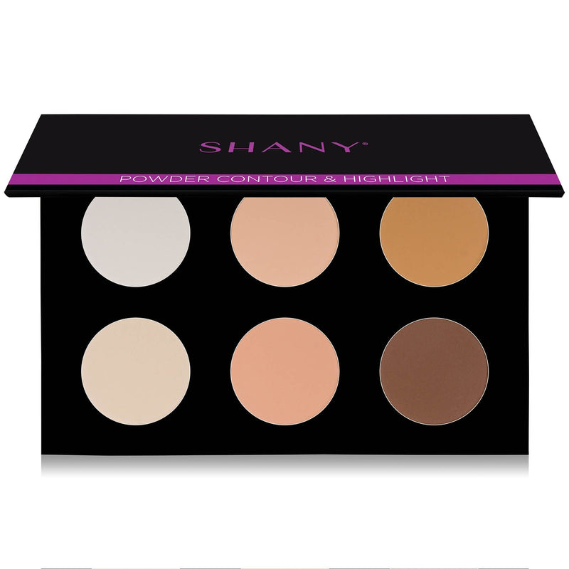 SHANY Powder Contour & Highlighter Sculpting Palette - Layer 3 - Refill for the 6 Layer Mini Masterpiece Collection Makeup Set - SHOP POWDER - FACE POWDER - ITEM# SH-6L-03