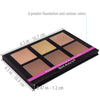 SHANY Powder Contour & Highlight Palette Refill - CONTOUR - ITEM# SH-4L-3 - Best seller in cosmetics FACE POWDER category