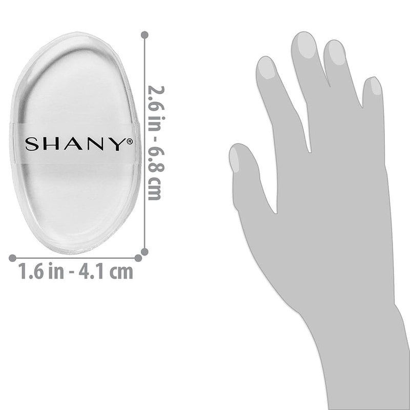 SHANY Stay Jelly Silicone Blender Makeup Sponge - Oval - OVAL - ITEM# SH-BLENDER-CL2 - Best seller in cosmetics APPLICATORS category