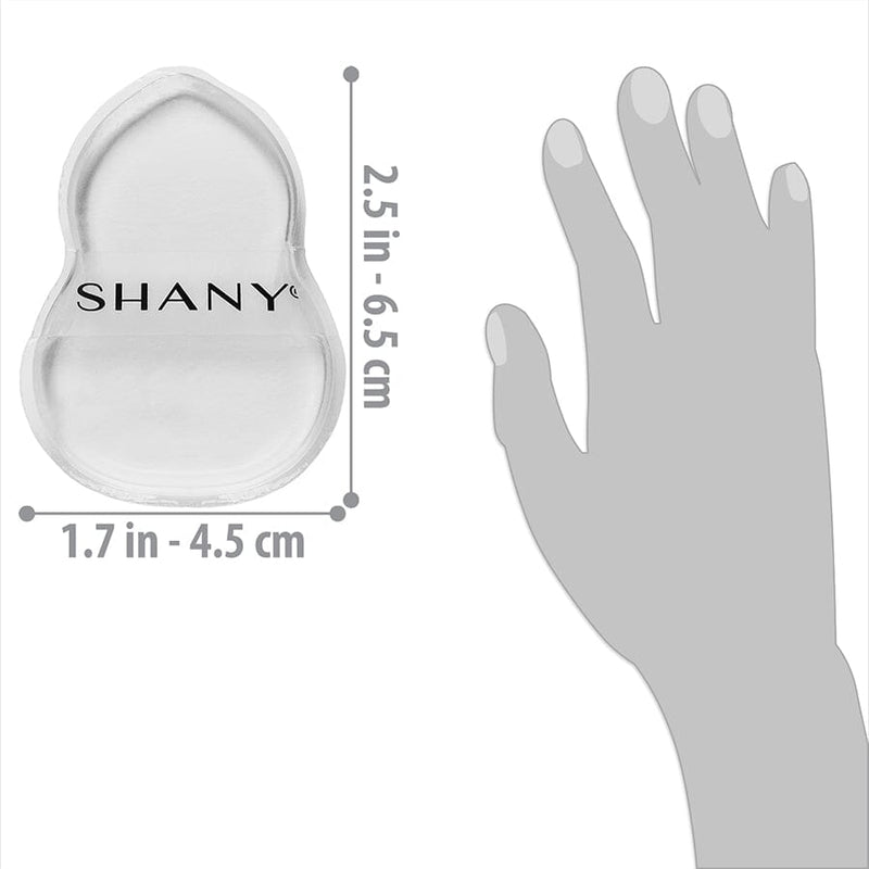 SHANY Stay Jelly Silicone Blender Sponge - Hourglass - HOUR GLASS - ITEM# SH-BLENDER-CL4 - Best seller in cosmetics APPLICATORS category