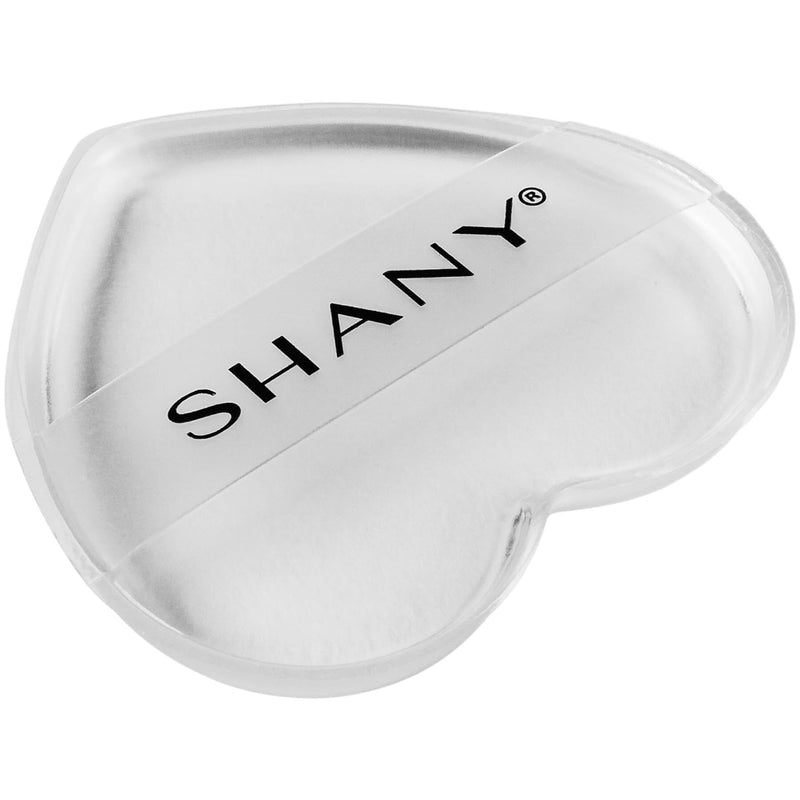 SHANY Stay Jelly Silicone Blender Makeup Sponge - Heart - HEART - ITEM# SH-BLENDER-CL6 - Blender foundation brushes beauty organizer kit,Cosmetic Puff BB Pad Silisponges Clear,clear Silicone Makeup Sponge Clear Applicator kids,Makeup Sponge Set Blender Beauty Blending sponge,Brush storage cleanser silicone  applicators pop - UPC# 810028461222