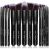 SHANY Black Bombshell 14-Piece Brush Set – Elite Cosmetics Brush Collection - Complete Kabuki Makeup Brush Set - 14 PCS - SHOP  - BRUSH SETS - ITEM# SH-BR0014-PARENT