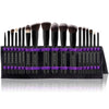 SHANY Makeup Brushes Artisan Easel Elite Cosmetics Make up Brush Set, Complete Kabuki Makeup Brush Set with Standing Convertible Makeup Brush Holder Storage - 18 pcs - SHOP BLACK - BRUSH SETS - ITEM# SH-BR0018-BK