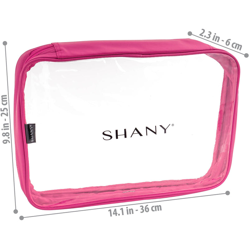 SHANY Cosmetics Large Organizer Pouch - PINK - PINK - ITEM# SH-CL006-L-PK - Best seller in cosmetics TRAVEL BAGS category