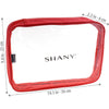 SHANY Cosmetics Large Organizer Pouch - RED - RED - ITEM# SH-CL006-L-RD - Best seller in cosmetics TRAVEL BAGS category