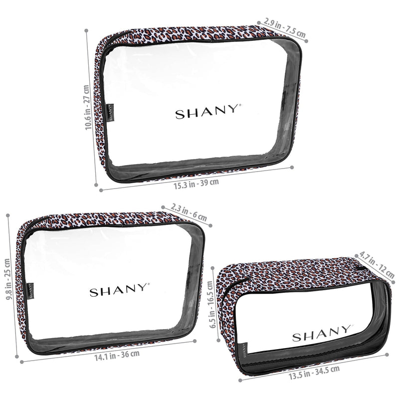SHANY Cosmetics Makeup Storage & Organizer - Leopard - LEOPARD - ITEM# SH-CL006-LP - Best seller in cosmetics TRAVEL BAGS category