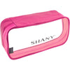 SHANY Clear PVC Cosmetics Medium Organizer Pouch - Transparent Makeup Toiletry Bag - Make Up Storage Bag for Travel - PINK - SHOP PINK - TRAVEL BAGS - ITEM# SH-CL006-M-PK