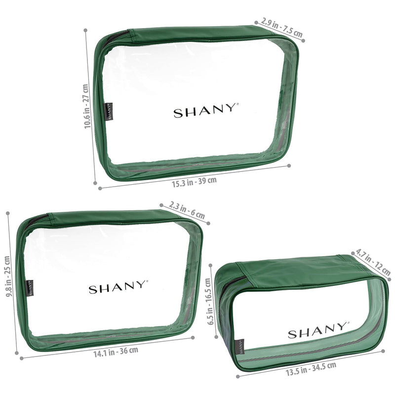 SHANY Cosmetics Makeup Storage & Organizer - Olive - OLIVE - ITEM# SH-CL006-OL - Best seller in cosmetics TRAVEL BAGS category