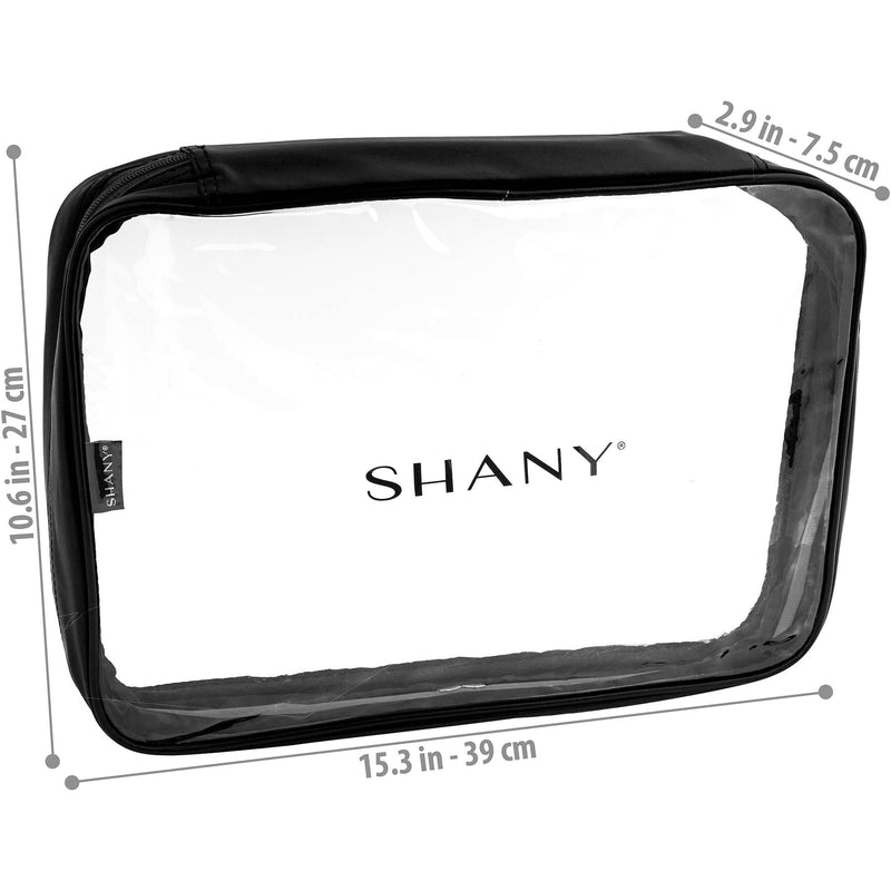 SHANY Cosmetics X-Large Organizer Pouch - BLACK - BLACK - ITEM# SH-CL006-XL-BK - Best seller in cosmetics TRAVEL BAGS category