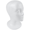 SHANY Styrofoam Model Heads ,Hat Wig Foam Mannequin Female Wig Head Stand ,Mannequin Head for wigs , Wig Holder - Round Base , 11 Inches Female Mannequin Head -1 Piece - SHOP 1 - FOAM HEADS - ITEM# SH-FOAM-X1