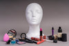 SHANY Styrofoam Mannequin Heads Wig Stand - 12 - ITEM# SH-FOAM-X12 - Costume wig styrofoam head mannequin display front,women practice head training head female head foam,Cosmetology kit hairdressing exhibitor doll female,Professional training extension model styling bald,Makeup artist students personal accessories hat - UPC# 810028463646