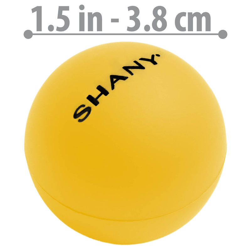 SHANY Lip Balm Sphere - Nourishing Shea Butter - Yellow - YELLOW - ITEM# SH-LIPBALM-YL - Best seller in cosmetics LIP BALM category