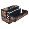 SHANY Makeup Train Case W/ Mirror - Lost Cheetah - LOST CHEETAH - ITEM# SH-M1001-LP - Best seller in cosmetics MAKEUP TRAIN CASES category