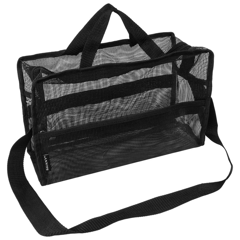 Collapsible Mesh Bag and Travel Tote – Black | SHANY
