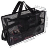 SHANY Collapsible Organizer Mesh Bag and Travel Tote -  - ITEM# SH-MB200-BK - Best seller in cosmetics MESH BAGS category