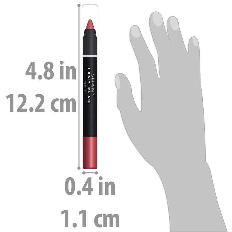 SHANY CHUNKY LIPSTICK LIP PENCIL - ALERT - ALERT - ITEM# SH-P003-11 - Best seller in cosmetics LIP LINERS category