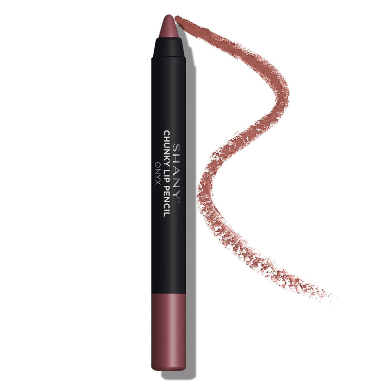SHANY Chunky Lipstick Lip Pencil With Vitamin E & Aloe Vera - ONYX - SHOP ONYX - LIP LINERS - ITEM# SH-P003-18
