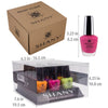 SHANY Nail Polish Set - The Tropical Collection - TROPICAL - ITEM# SH-SHNN-7 - Best seller in cosmetics NAIL POLISH category
