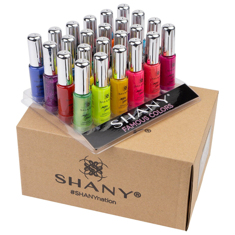 SHANY Nail Art Set-24 Famous Colors Nail Polish, 1 Each - Baker's