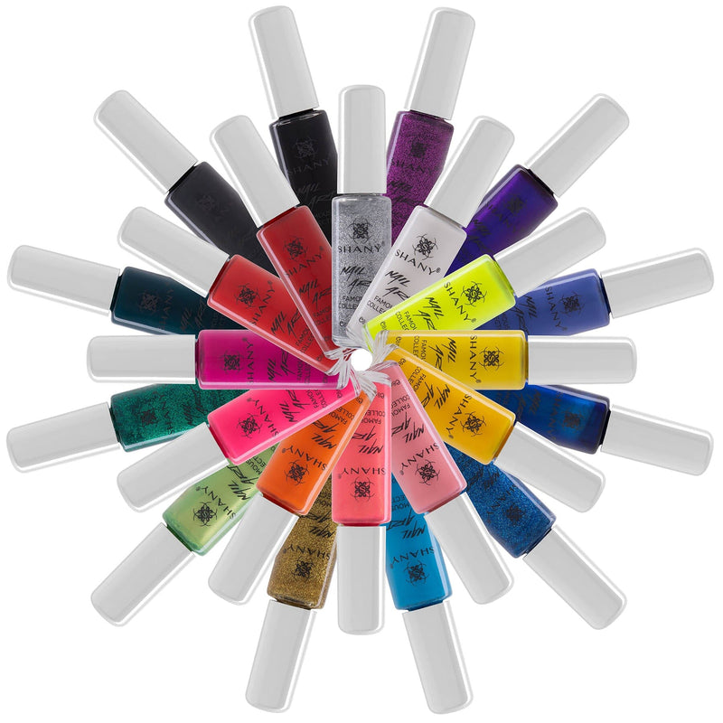 Buy ROSALIND Gel Nail Polish 72 Colors Set Semi Permanent Varnish Soak Off  Nail Art Design Kit 7ml set7 Online at Low Prices in India - Amazon.in