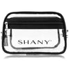 SHANY Clear Toiletry Makeup Carry-On Pouch with Zippered Compartment – Water-Resistant and Nontoxic Travel Organizer Bag - SHOP  - TRAVEL BAGS - ITEM# SH-PC18-BK