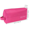SHANY Nylon Zippered Toiletry Bag - PINK -  - ITEM# SH-NT1008-PK - Best seller in cosmetics TRAVEL BAGS category