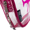 SHANY His & Hers Clear Carry-on Bags Set