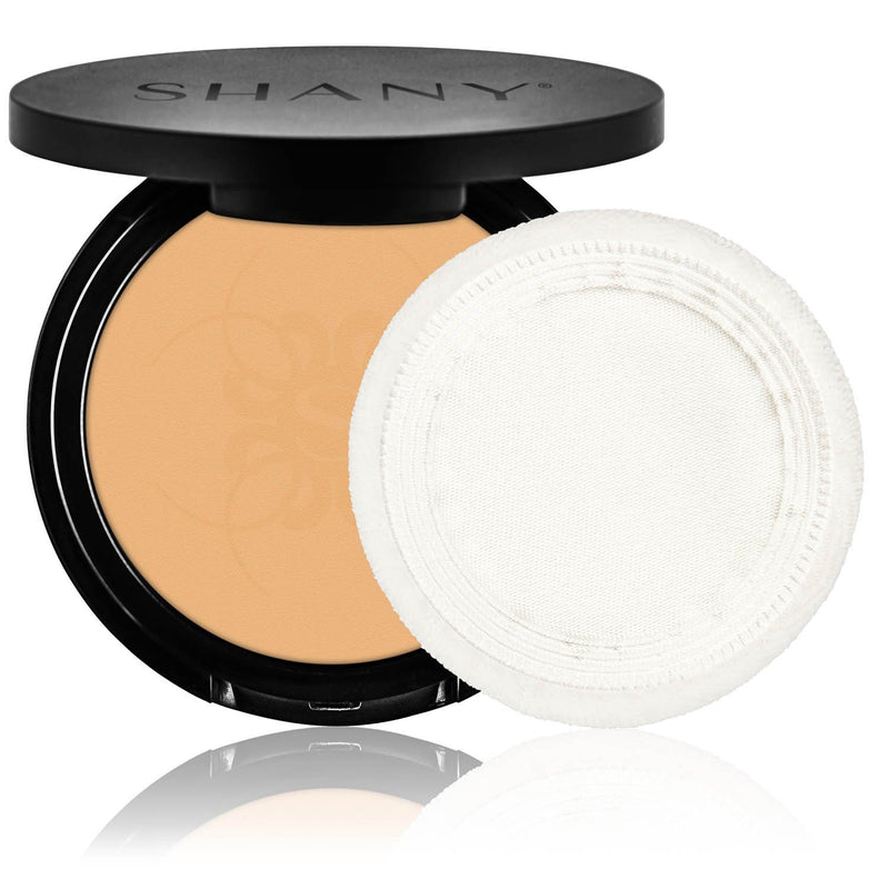 SHANY Two Way Foundation -Oil Free -LIGHT AMBER