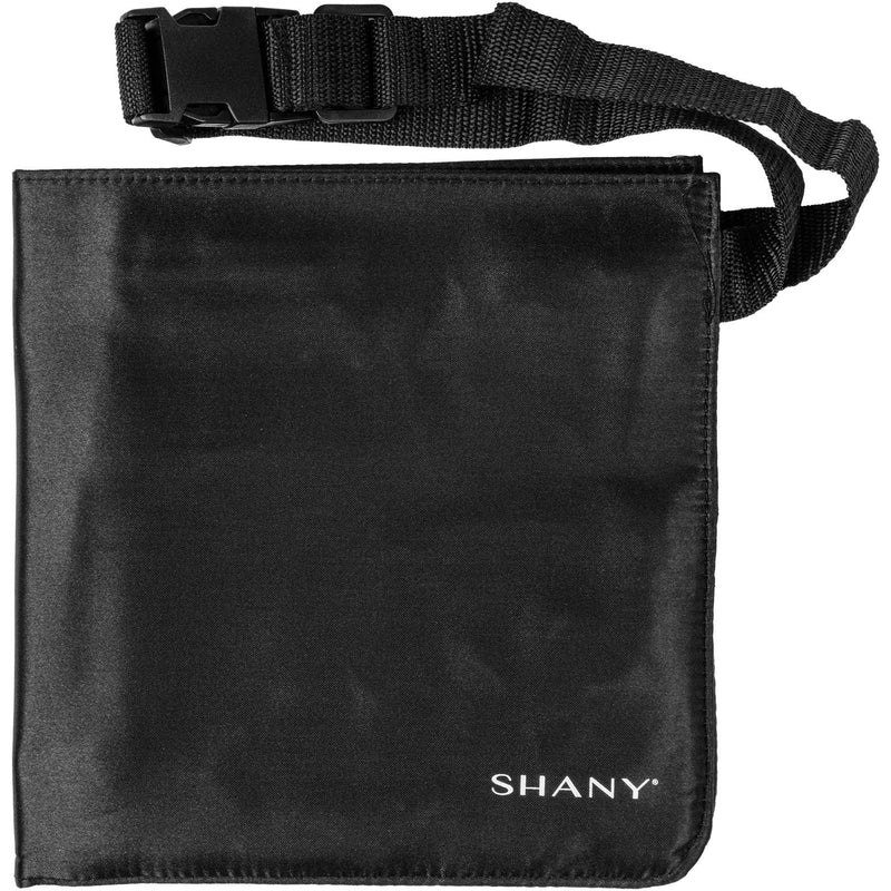 SHANY Cosmetics Brush Holder Apron - Black Fabric