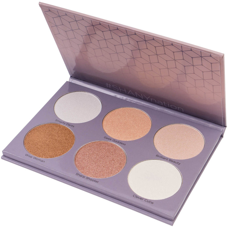 SHANY Brilliant Beauty 6-Color Highlighter Palette
