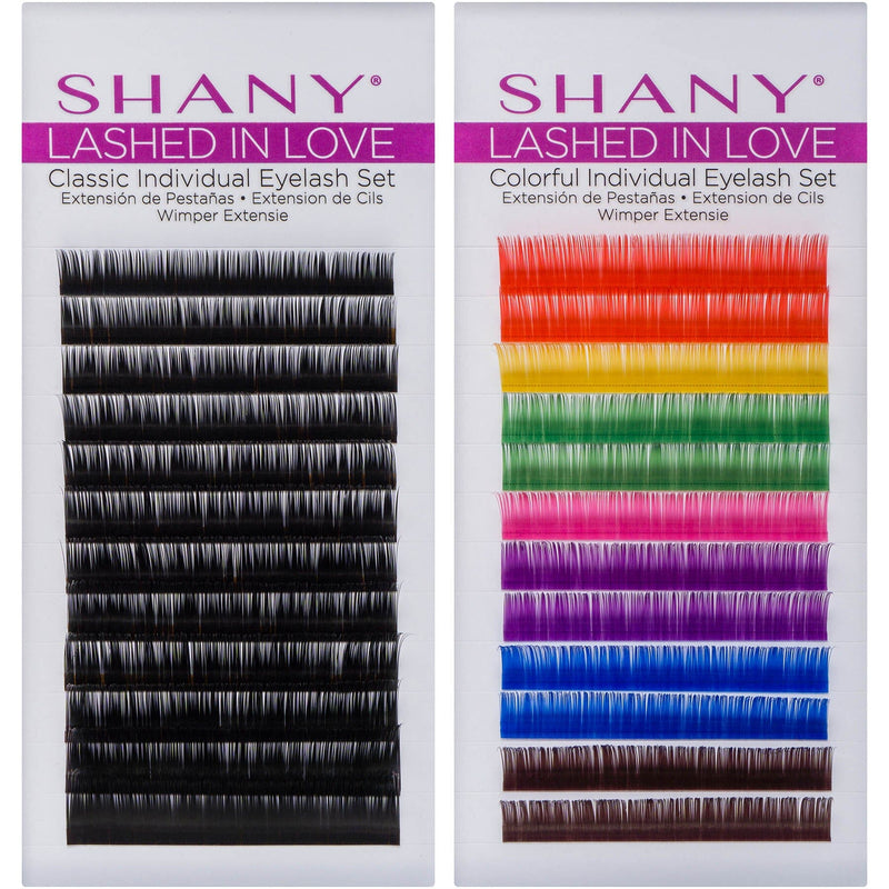 SHANY Lashed in Love Classic Individual Eyelash Set - Individual 3D Voluminous & Weightless Lash Extensions 0.07mm - SHOP  - BROWS & LASHES - ITEM# SH-LASH0-PARENT