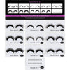 SHANY Eyelash extend - set of 10 assorted reusable eyelashes - Thick and Dramatic - SHOP THICK - BROWS & LASHES - ITEM# SH-LASH02