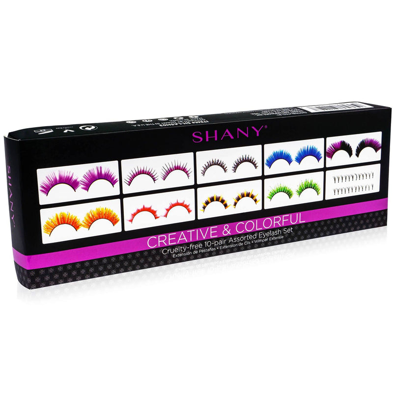 SHANY- False Eyelash Set - Multi-Colored